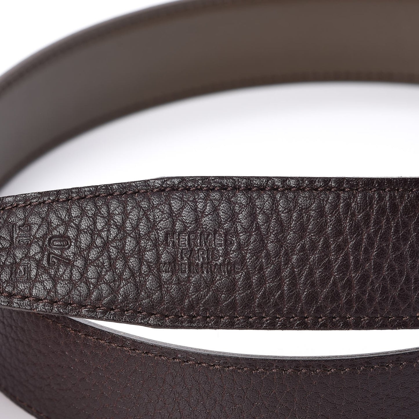 Box Togo 32mm Belt Strap 70 Chocolate