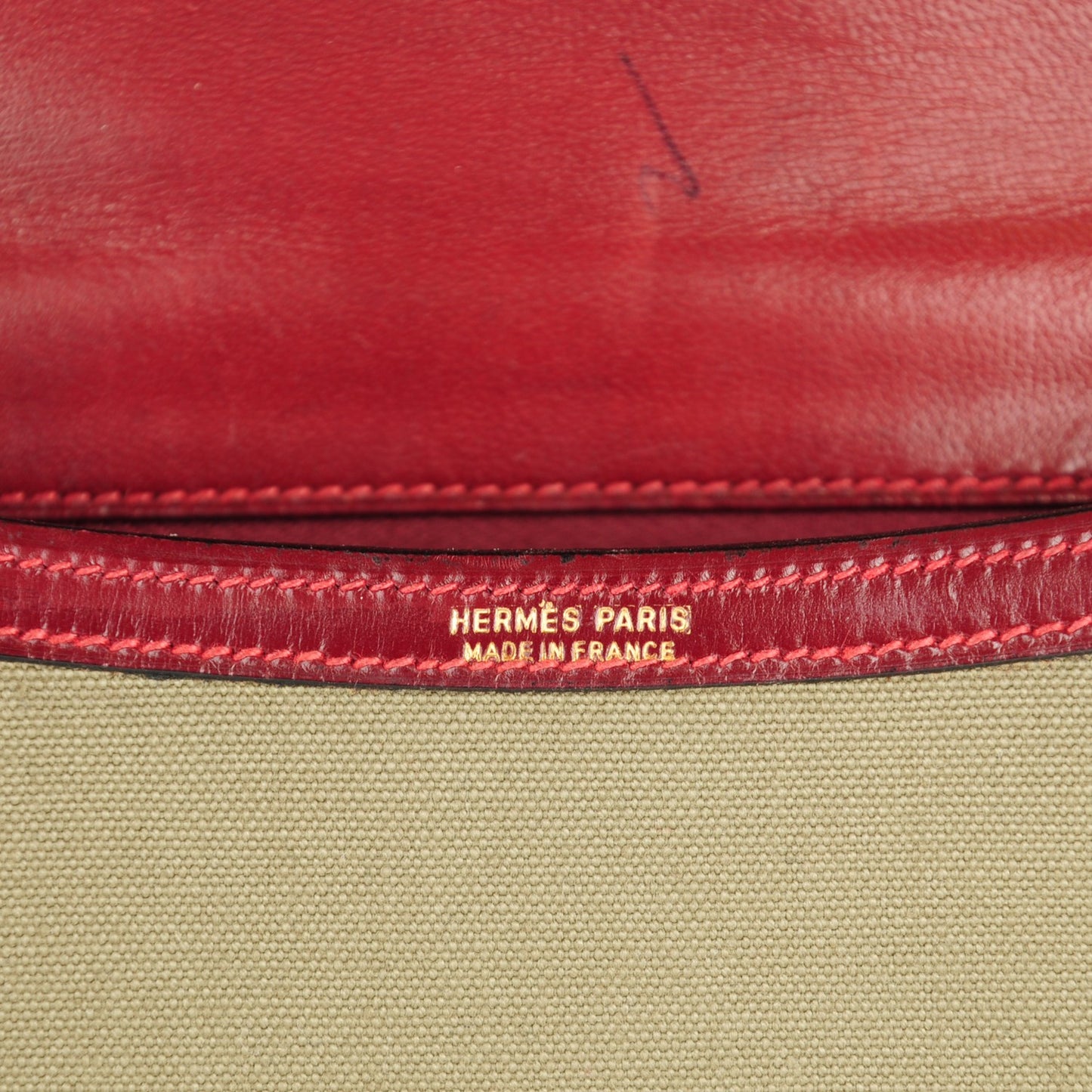 Box Toile Constance 23 Rouge H