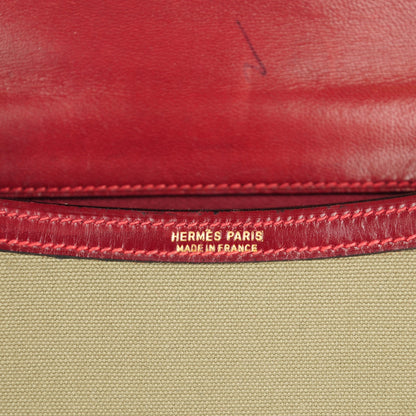Hermes Box Toile Constance 23 Rouge H 7 of 10