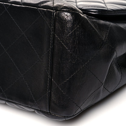 Chanel Lambskin Quilted Maxi Single Flap Black 9 of 9
