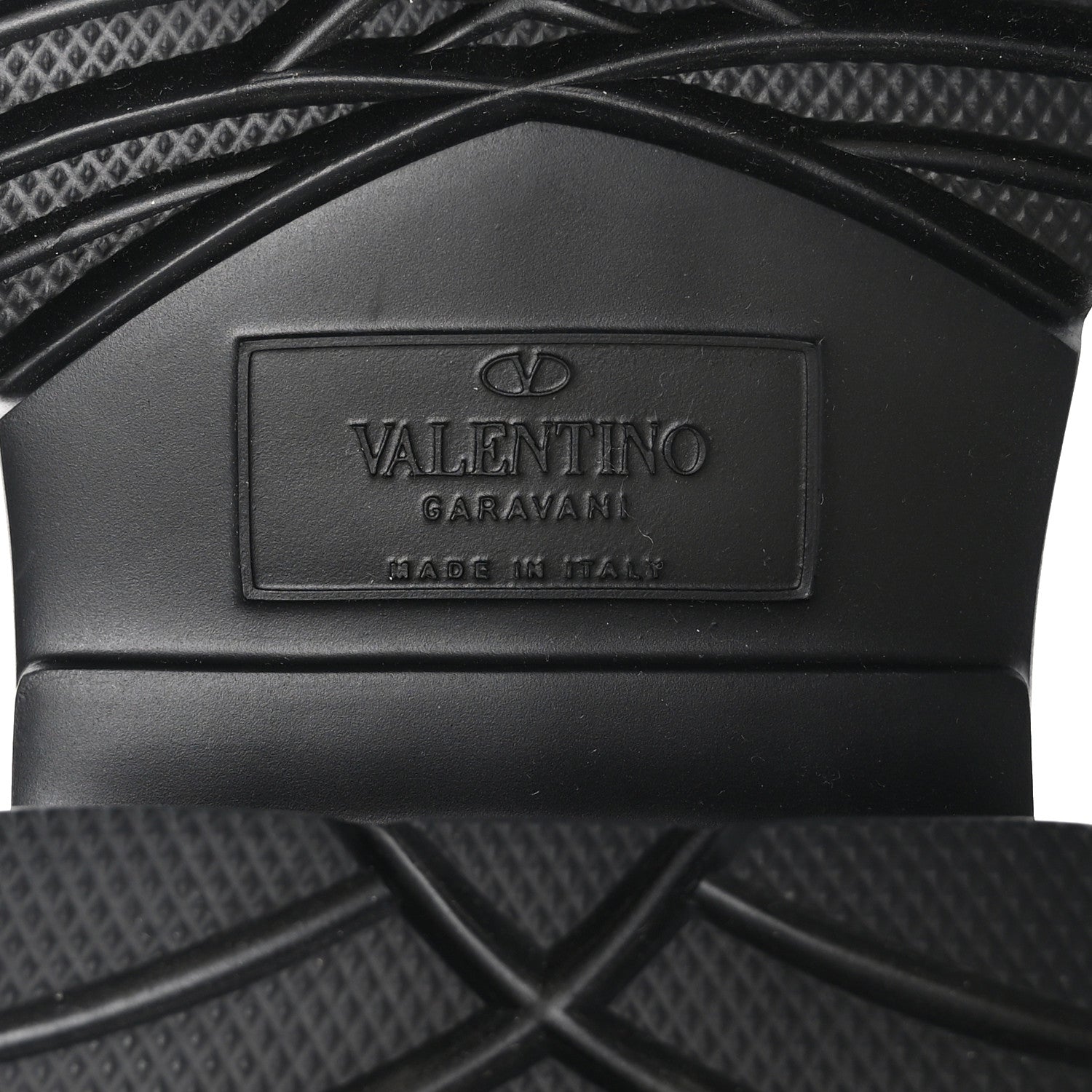 Valentino Garavani Rubber Atelier 03 Rose Edition 30/50mm Short Rainboots 37 Black 9 of 10