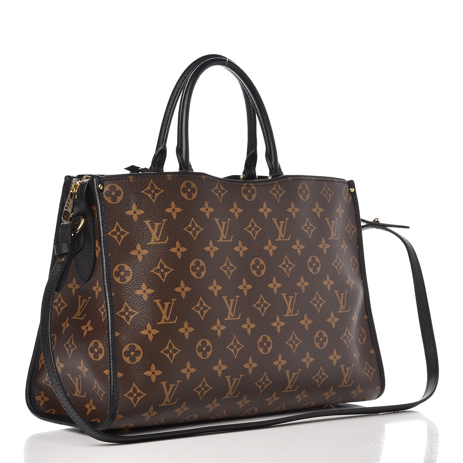 Louis Vuitton Monogram Popincourt MM Black 3 of 6