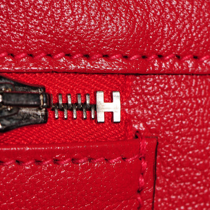 Hermes Chevre de Coromandel Birkin 35 Rouge Vif 21 of 25