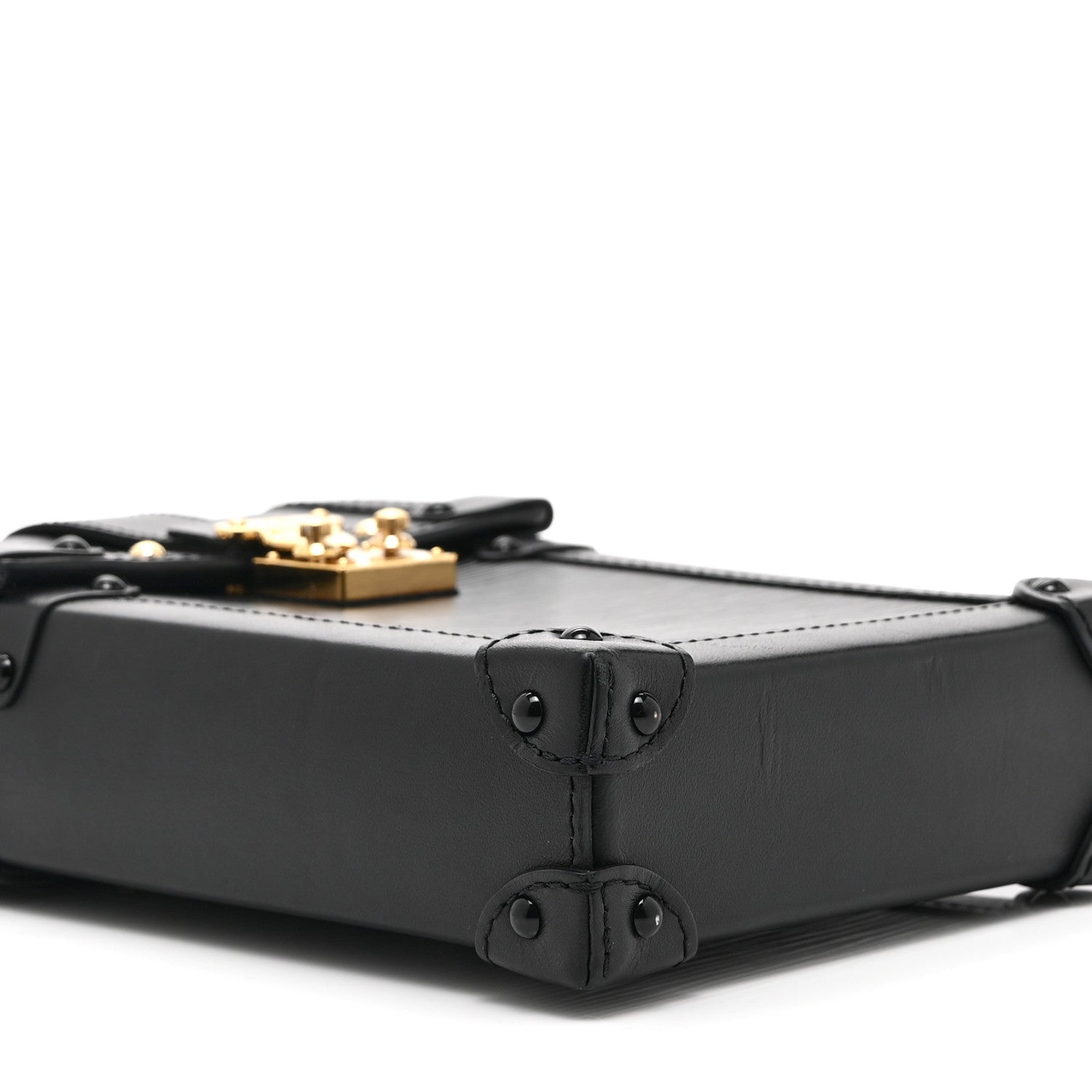 Louis Vuitton Epi Pochette Trunk Verticale Black 9 of 10