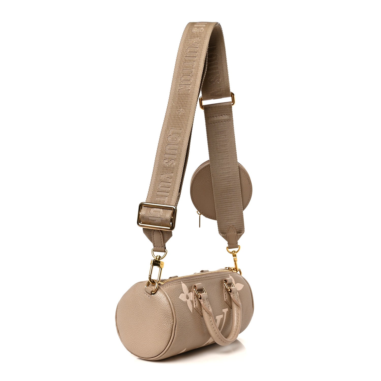 Louis Vuitton Empreinte Monogram Giant Papillon BB Tourterelle Cream 3 of 10