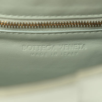 Bottega Veneta Lambskin Maxi Intrecciato Cassette Crossbody Bag New Sauge 6 of 12