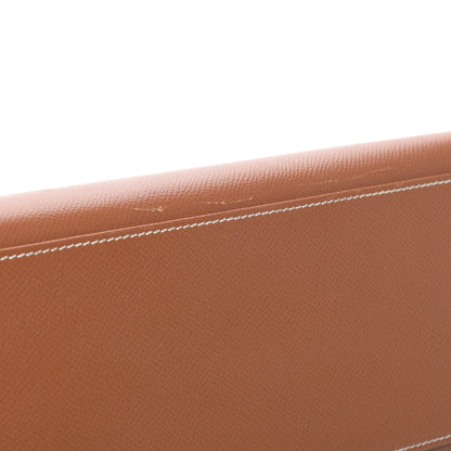 Hermes Courchevel Kelly Sellier 32 Gold 14 of 14