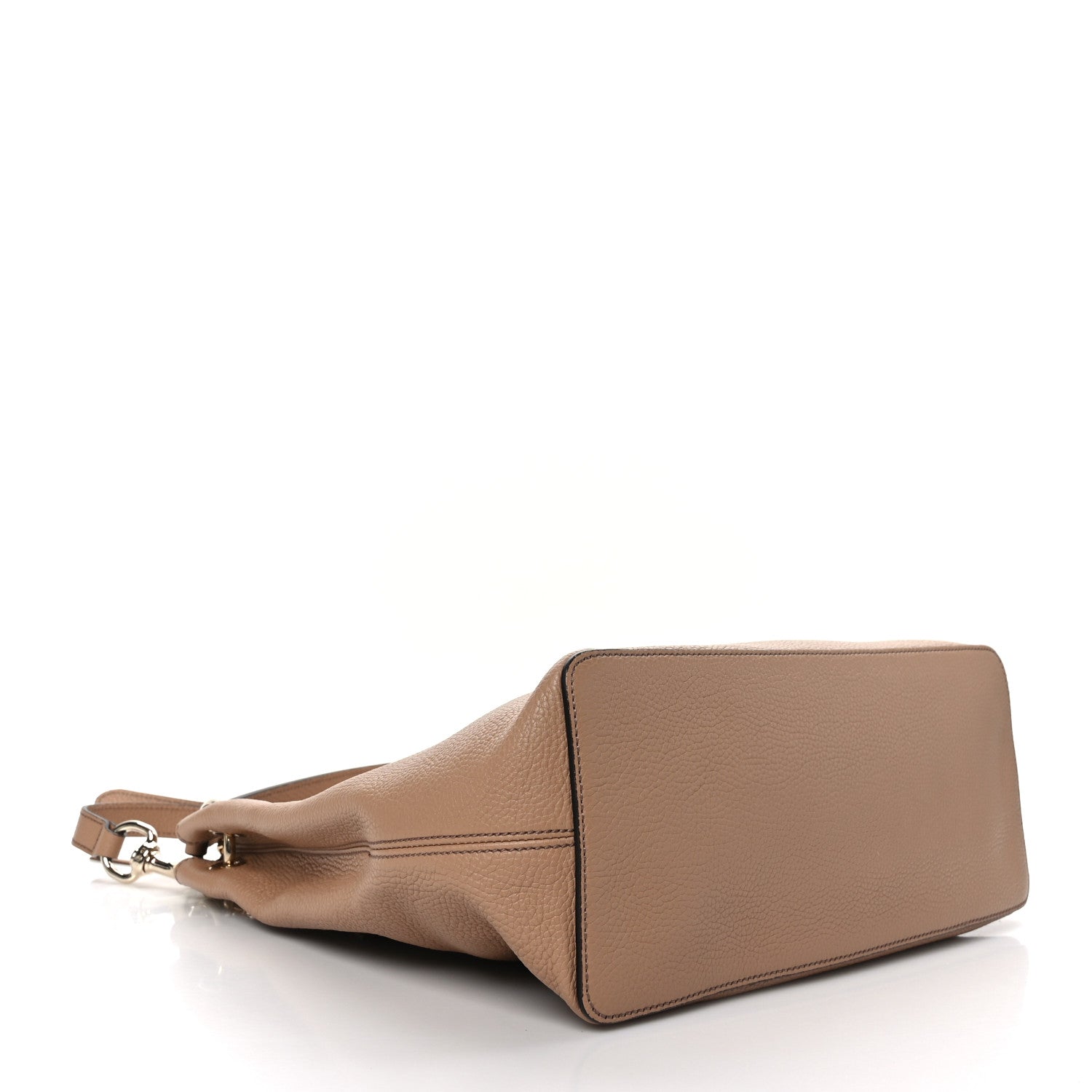 Gucci Pebbled Calfskin Large Soho Hobo Camelia 4 of 9