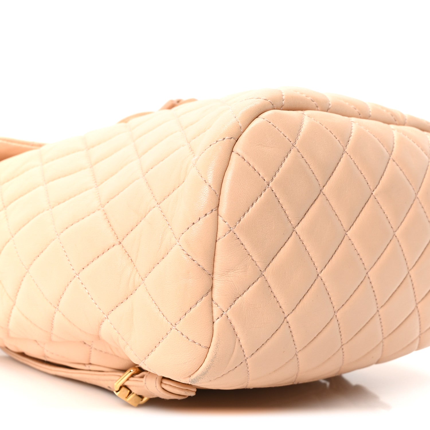 Chanel Calfskin Quilted Small Urban Spirit Backpack Beige 9 of 11