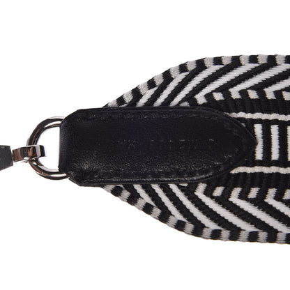 Hermes Toile Swift 50mm Sangle Cavale Shoulder Strap Black Ecru 4 of 4