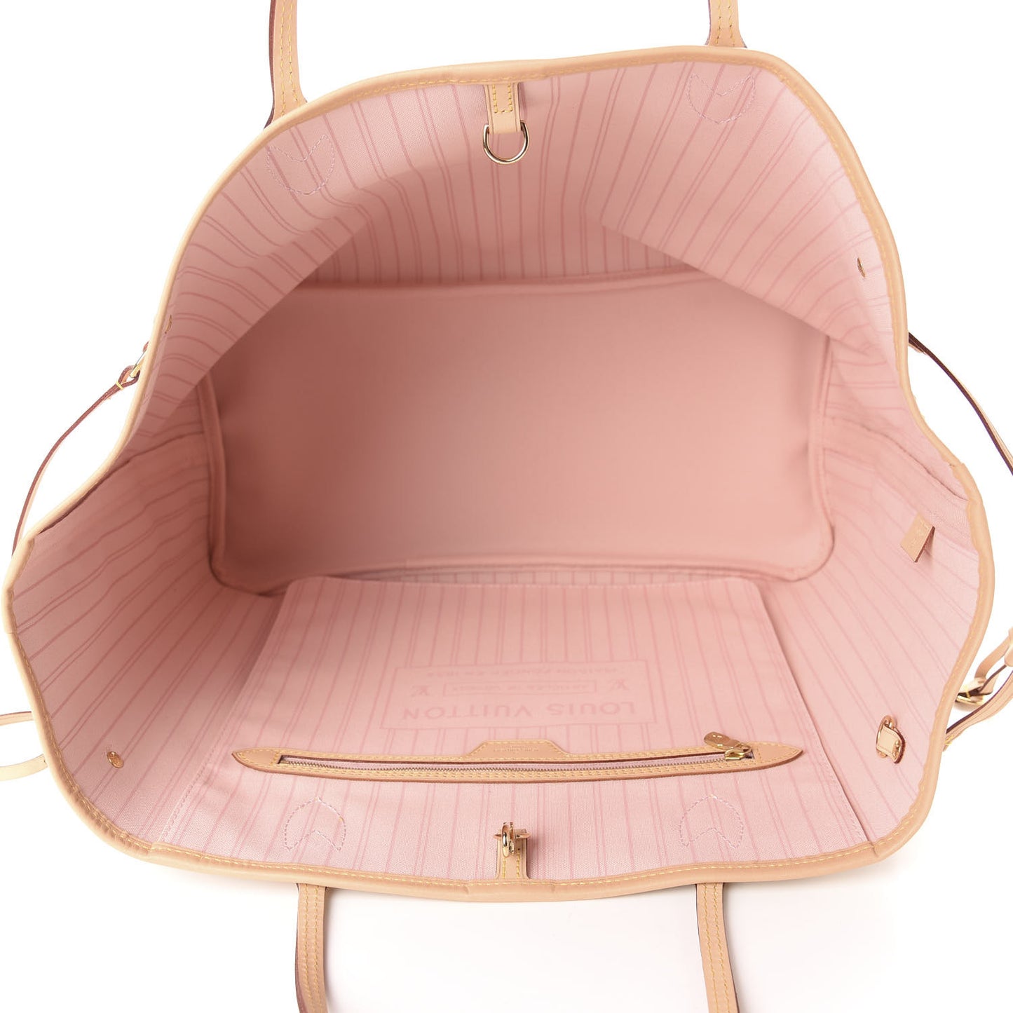 Damier Azur Neo Neverfull GM Rose Ballerine