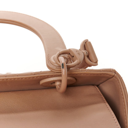 Christian Dior Ultra Matte Calfskin Cannage Medium Lady Dior Beige 12 of 16