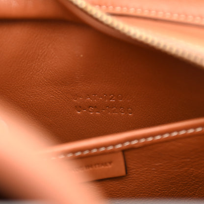 Celine Smooth Calfskin Tweed Nano Luggage Tan 8 of 12