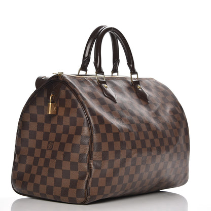 Louis Vuitton Damier Ebene Speedy 35 3 of 9