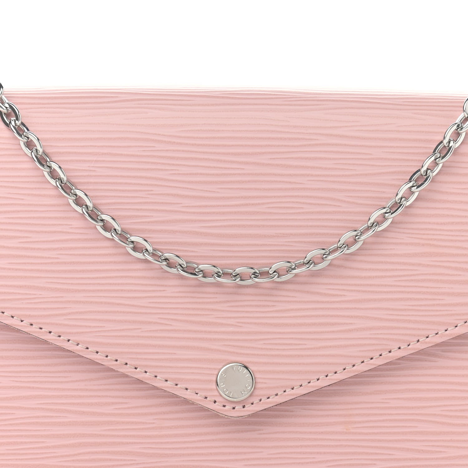 Louis Vuitton Epi Pochette Felicie Rose Ballerine 9 of 13