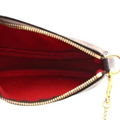 Louis Vuitton Damier Ebene Mini Pochette Accessories 5 of 7