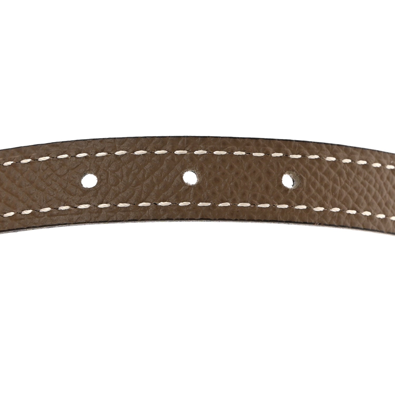 Hermes Swift Epsom 13mm Gamma Belt 70 Etoupe Black 7 of 9