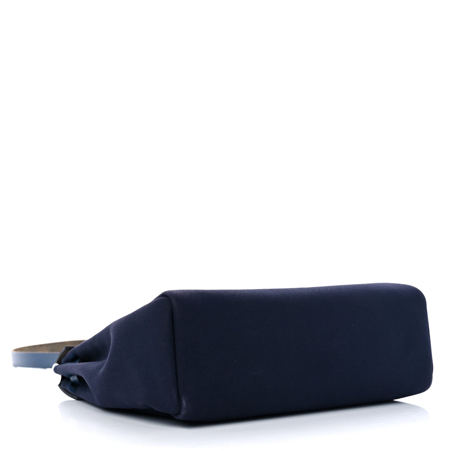 Hermes Toile Vache Calfskin Herbag 30 PM Navy Bleu 4 of 12