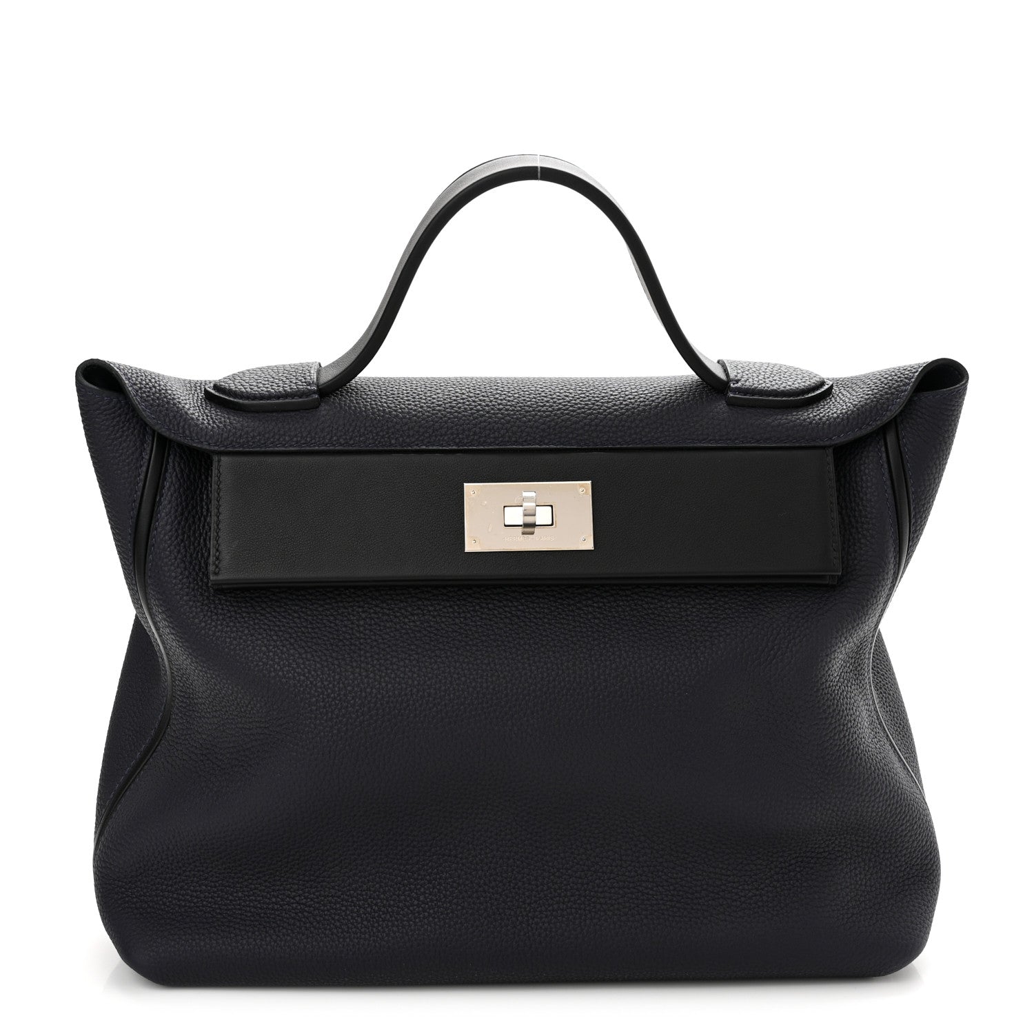Hermes Togo Swift 24/24 35 Bleu Nuit Black 1 of 11