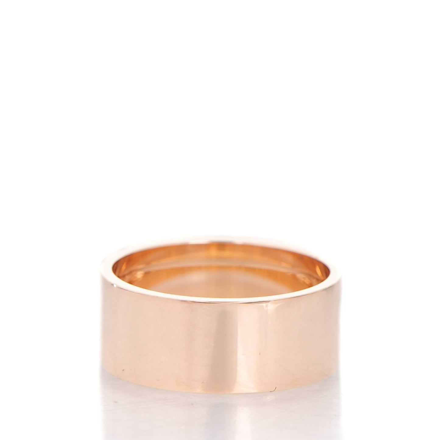 18K Rose Gold Diamond GM Kelly Ring 56 7.5