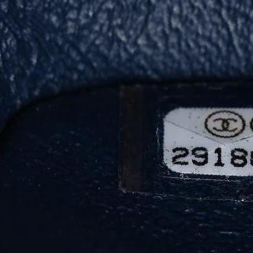Chanel Caviar Quilted Medium Double Flap Navy 10 of 10