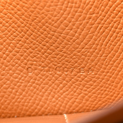 Hermes Epsom Kelly Longue Wallet Gold 8 of 9