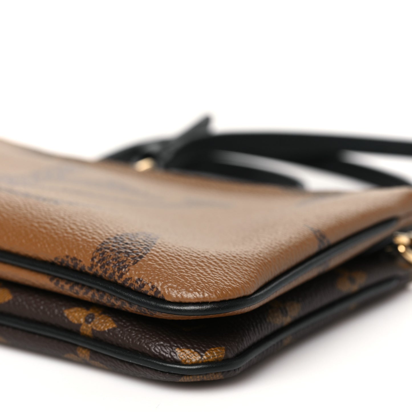 Reverse Monogram Giant Double Zip Pochette