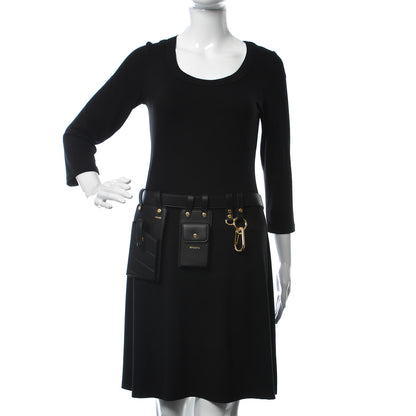 Fendi Calfskin Multi Accessory Belt Black 2 of 11