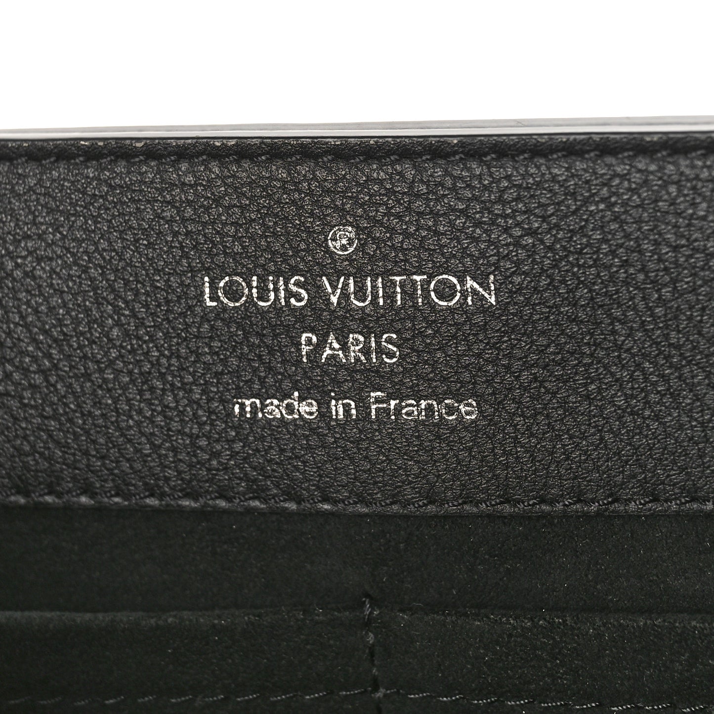 LOUIS VUITTON Calfskin Lockme Ever Black