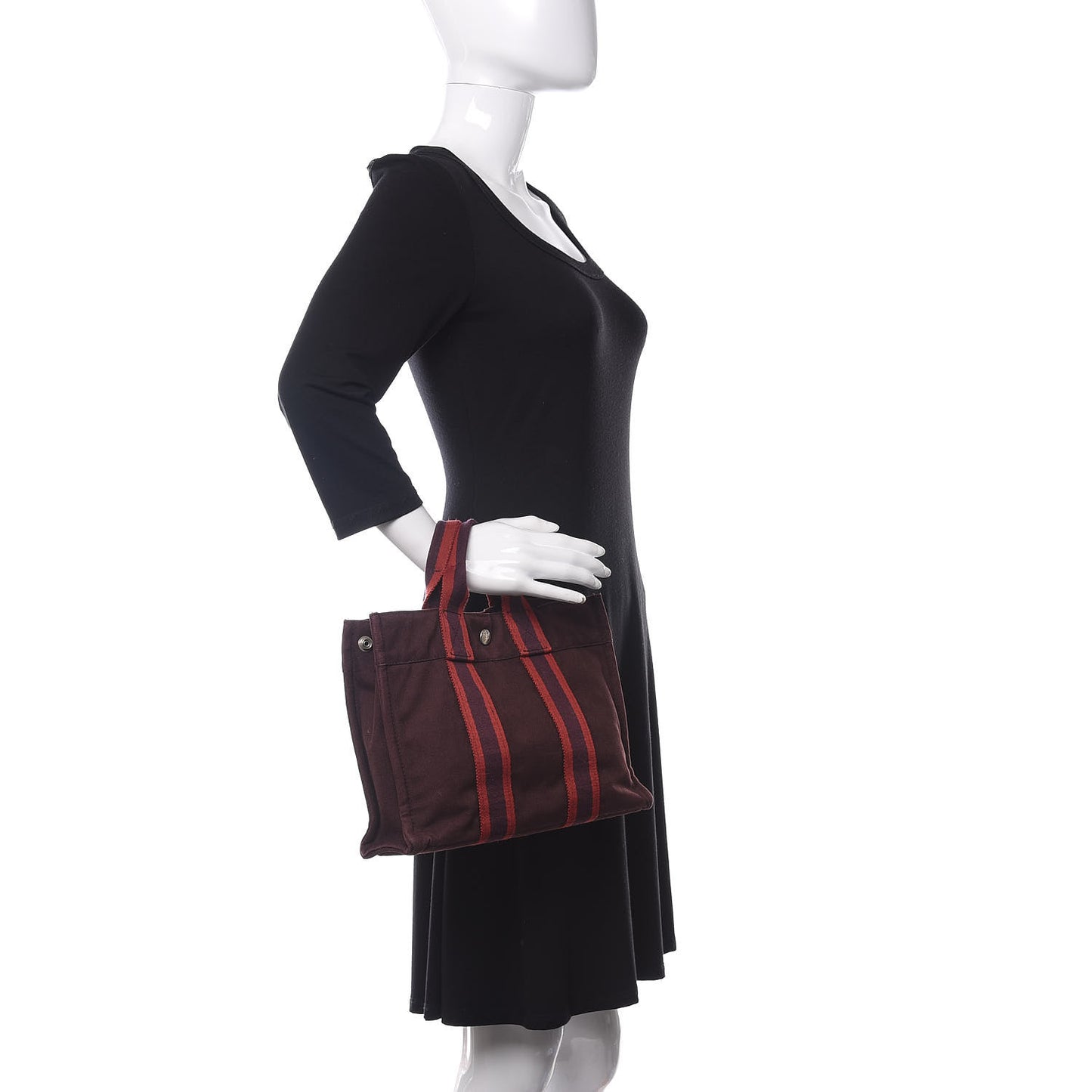 Canvas Fourre Tout PM Burgundy