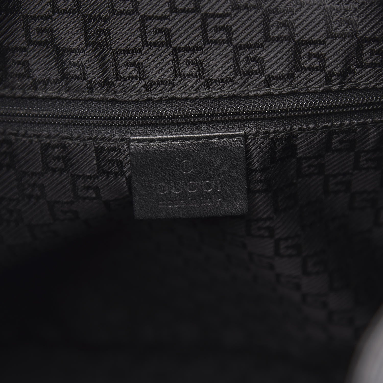 Gucci Calfskin Bamboo Top Handle Bag Black 6 of 12