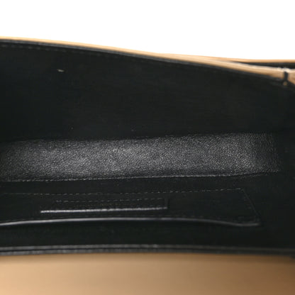 Saint Laurent Smooth Calfskin Monogram Small Solferino Satchel Natural Ivory 5 of 10