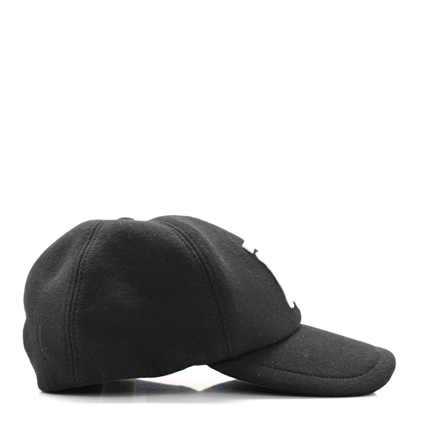 Cotton TB Baseball Cap L Black