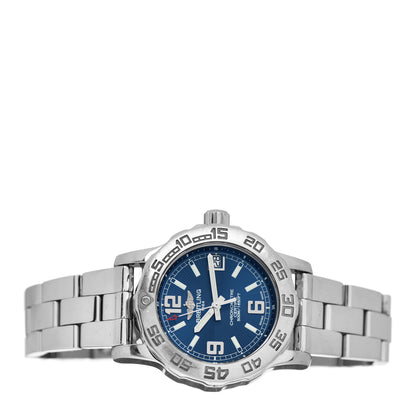 Breitling Stainless Steel 33mm Colt Ocean Chronometer Quartz Watch Blue A77387 2 of 5