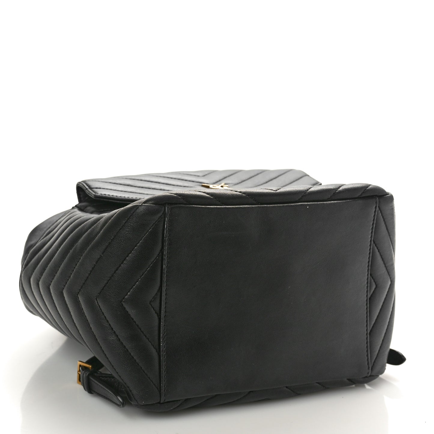 Lambskin Matelasse Monogram Joe Backpack Black