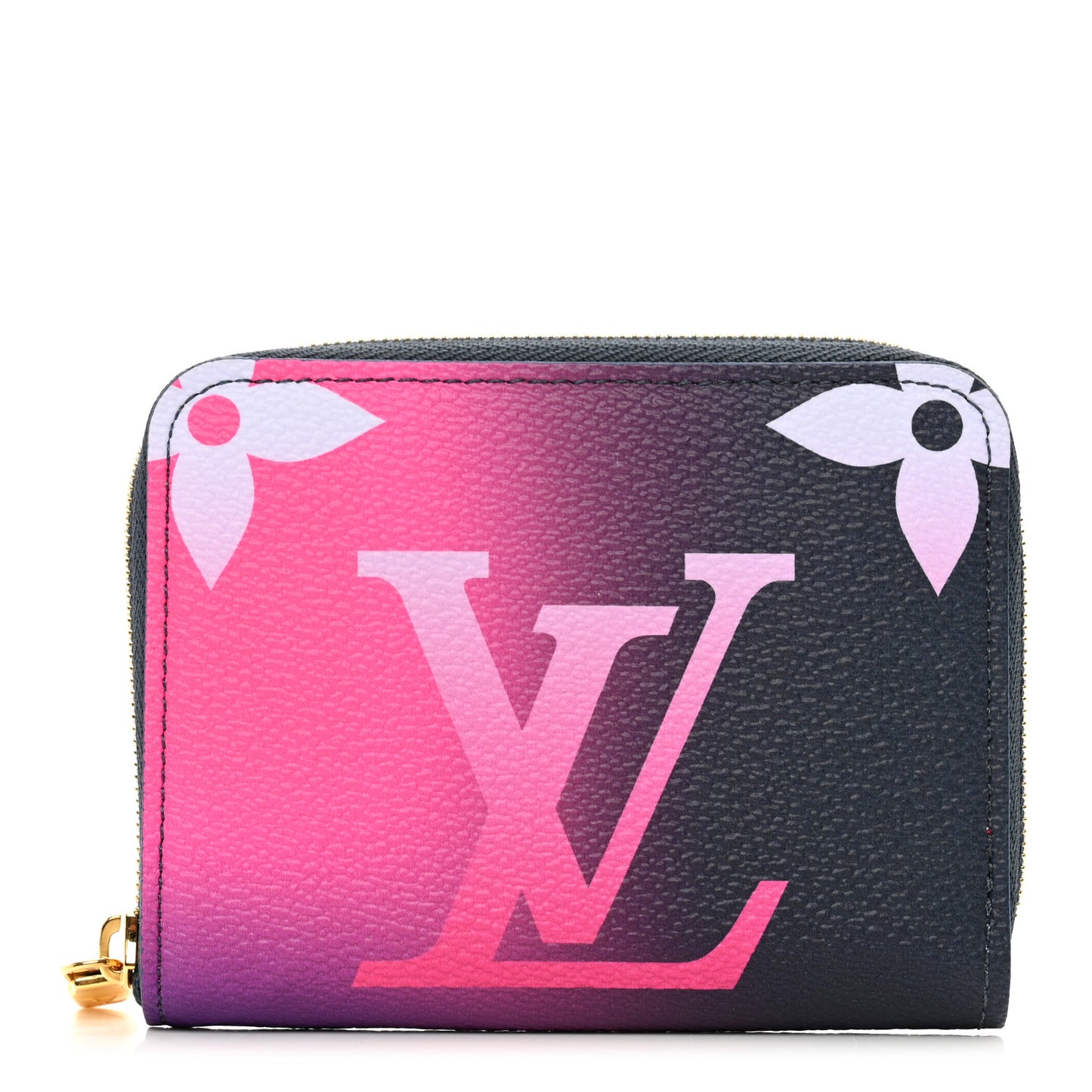 Monogram Giant Spring In The City Zippy Coin Purse Midnight Fuchsia