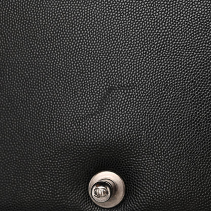 Chanel Caviar Quilted Large Boy Flap Black 12 of 12