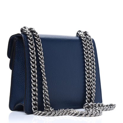 Gucci Dollar Calfskin Crystal Mini Dionysus Shoulder Bag Blue Agata Montana Sapphire 3 of 15