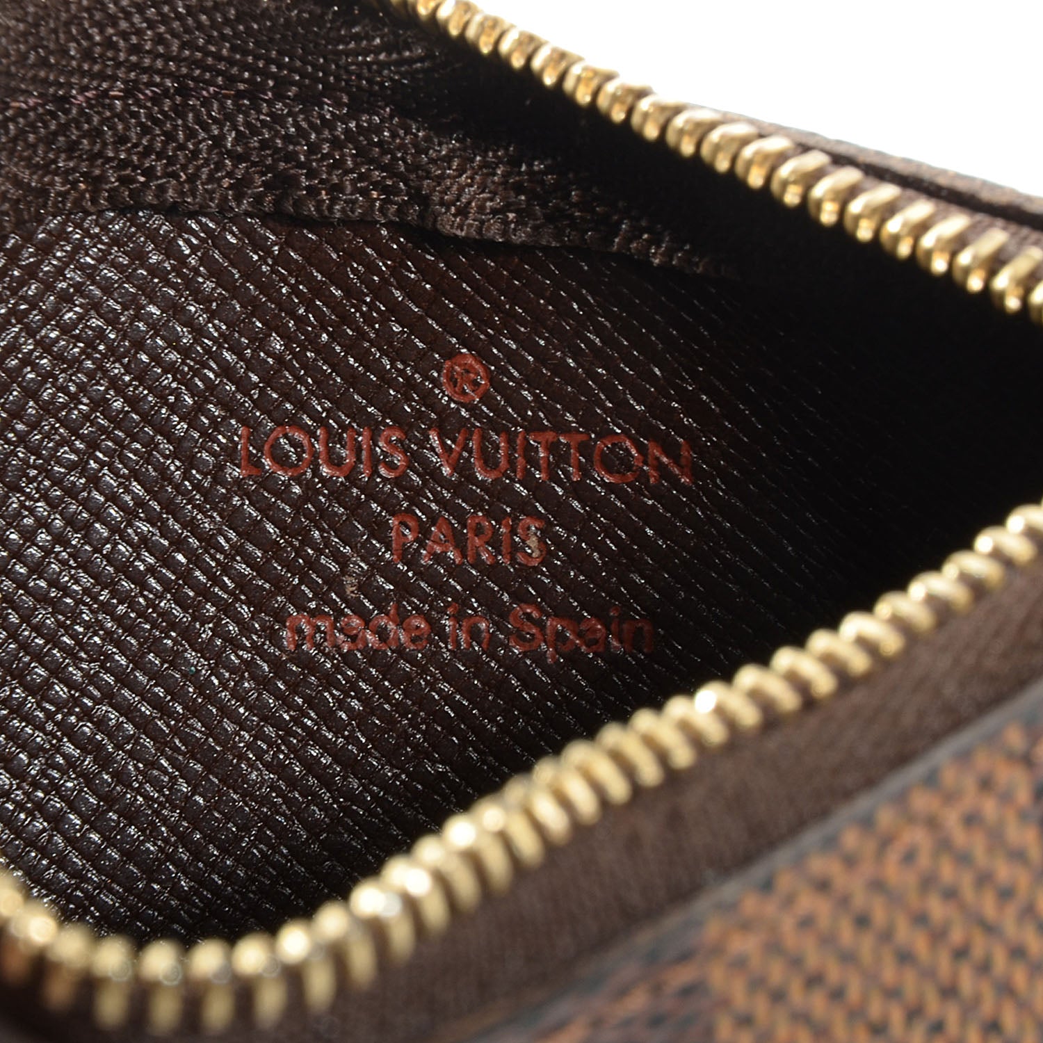 Louis Vuitton Damier Ebene Key Pouch 6 of 7