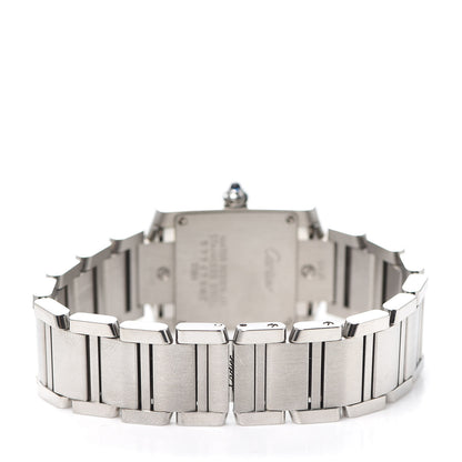 Cartier Stainless Steel 20mm Tank Francaise Quartz Watch 3 of 6