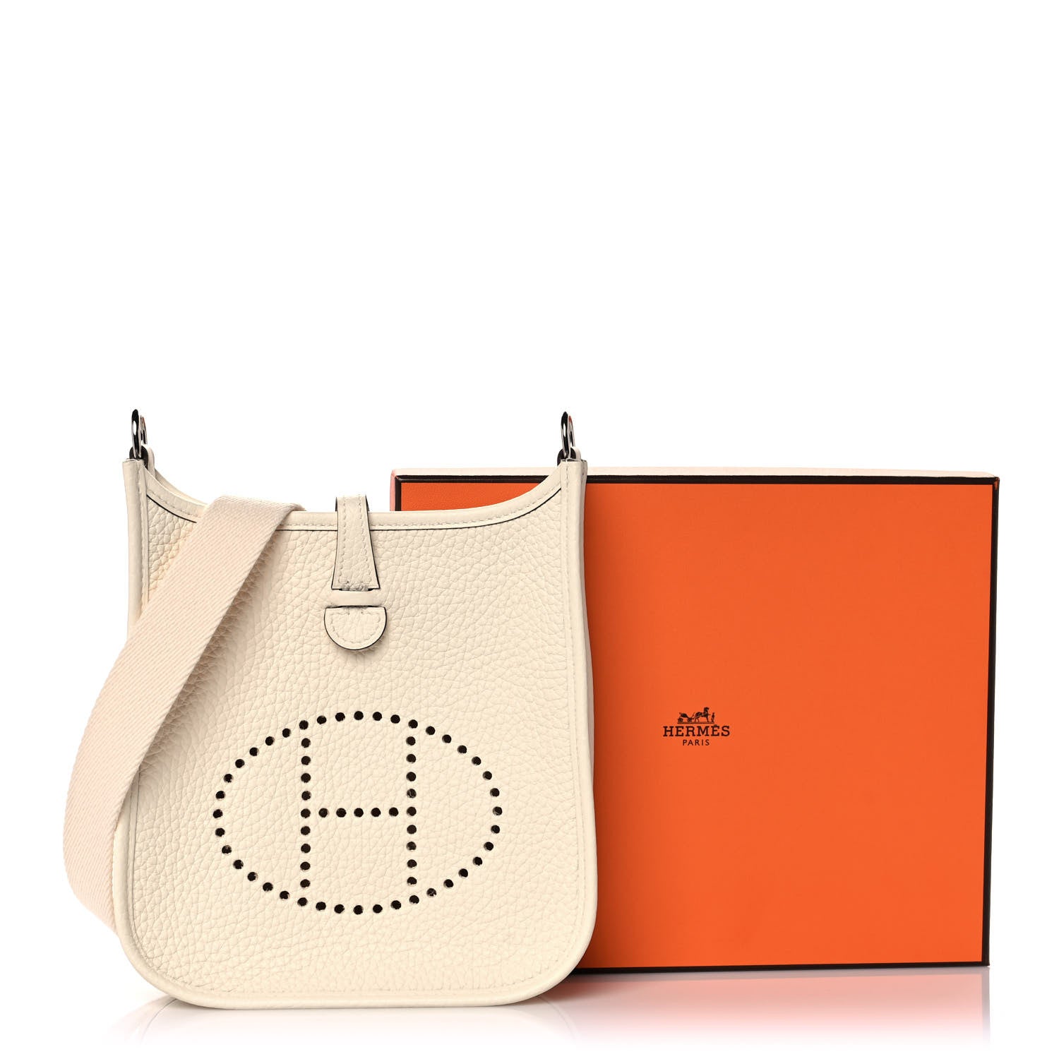 Hermes Taurillon Clemence Evelyne TPM Nata 10 of 10