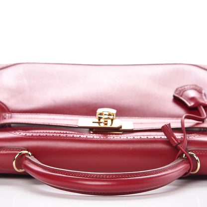 Hermes Tadelakt Ghillies Kelly 32 Rubis 19 of 39