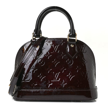 Louis Vuitton Vernis Alma BB Amarante 1 of 8