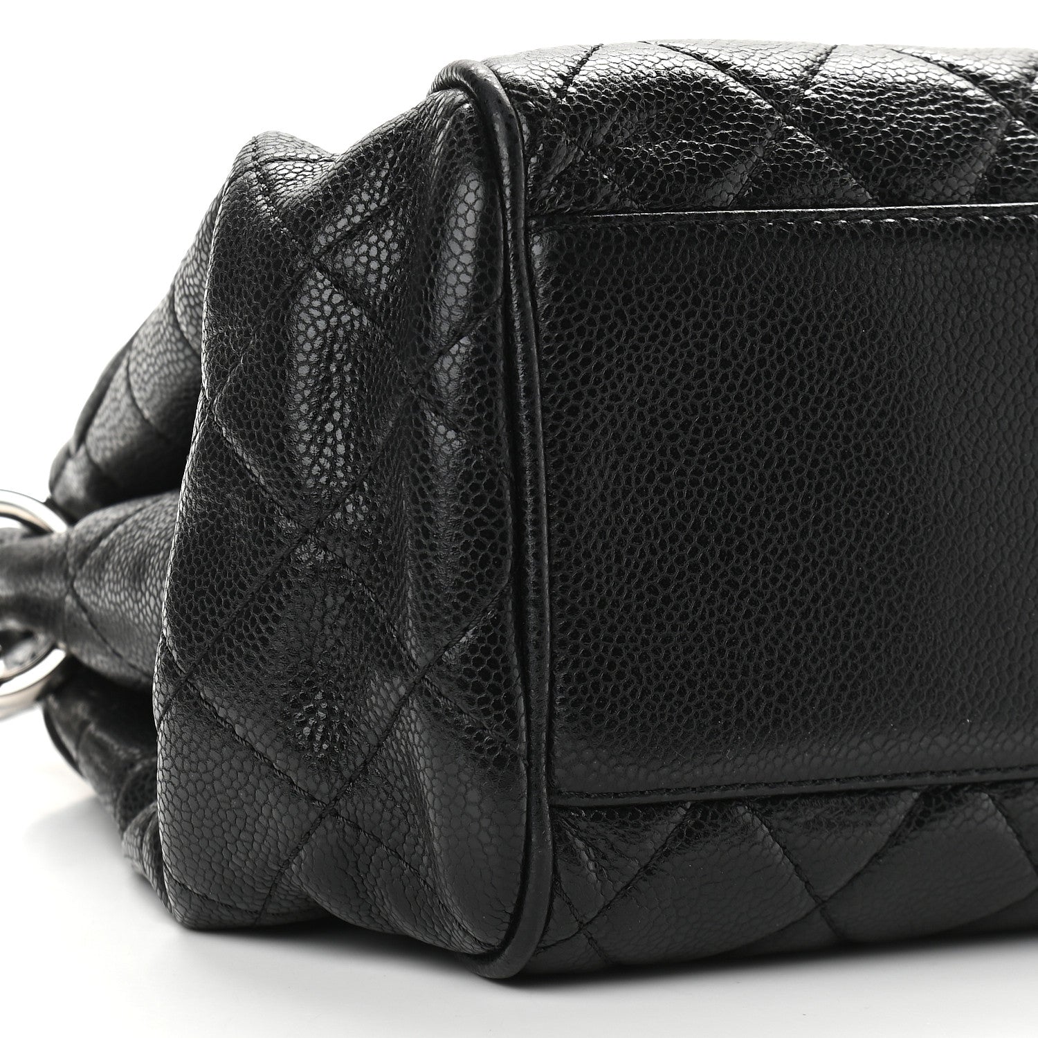 Chanel Caviar Quilted Timeless Accordion Flap Black 8 of 9