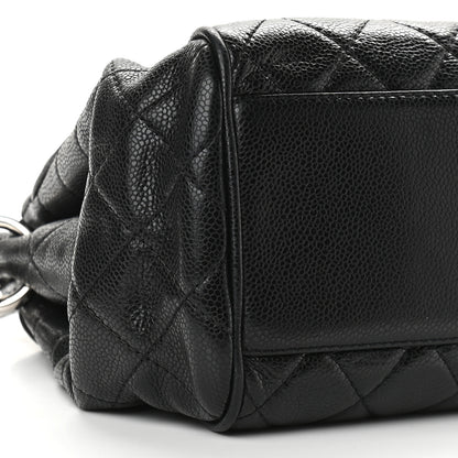 Chanel Caviar Quilted Timeless Accordion Flap Black 8 of 9