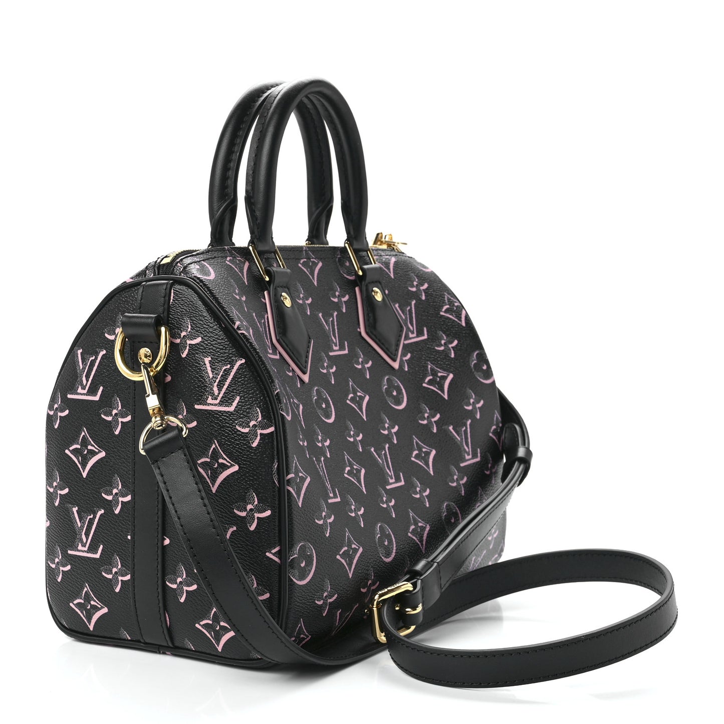 Monogram Fall for You Speedy Bandouliere 25 Black