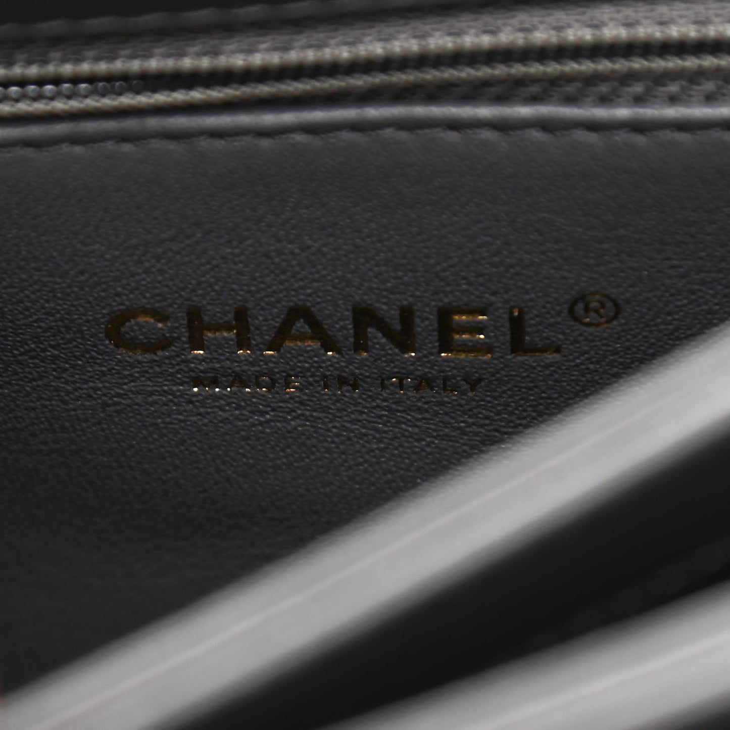 Lambskin Quilted Small Trendy CC Dual Handle Flap Bag Dark Grey