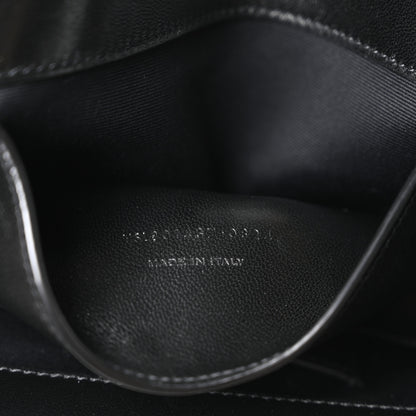 Saint Laurent Lambskin Chevron Quilted Small Loulou Black 8 of 11