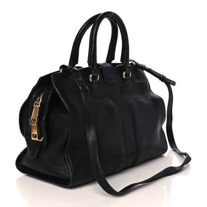 Saint Laurent Sheepskin Small Cabas ChYc Black 2 of 8