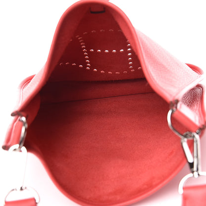 Hermes Taurillon Clemence Evelyne III PM Bougainvillea 7 of 11